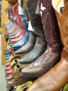 Amazing cowboy boots in Scottsdale, AZ
