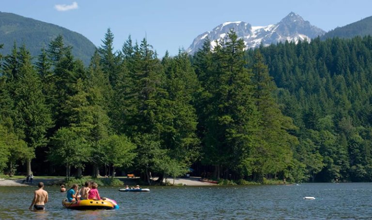 Alice Lake Provincial Park. Photo credit: Tourism Squamish 