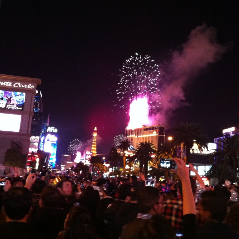 The blurriness of this shot probably sums up the night