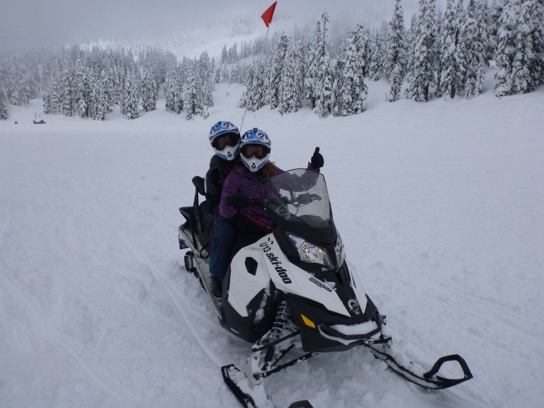 I did have a go on the front — once we back in the open!