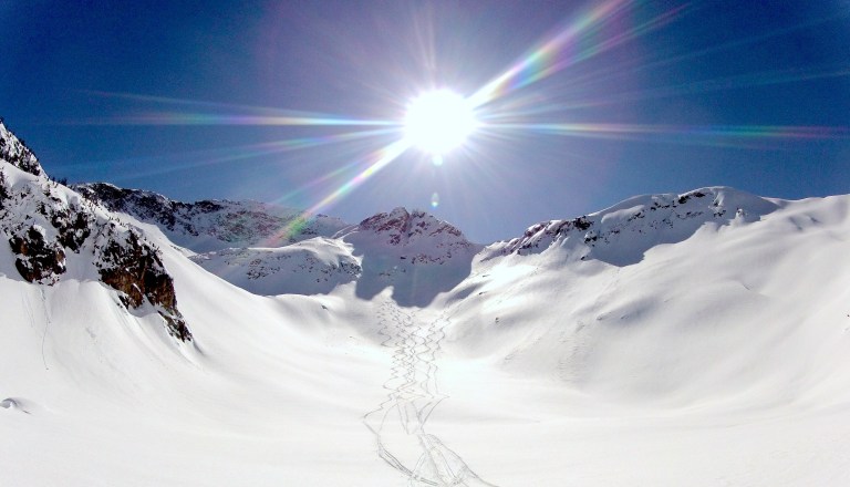 Explore the untracked wilderness with the freedom of a splitboard. Photo: supplied by writer.