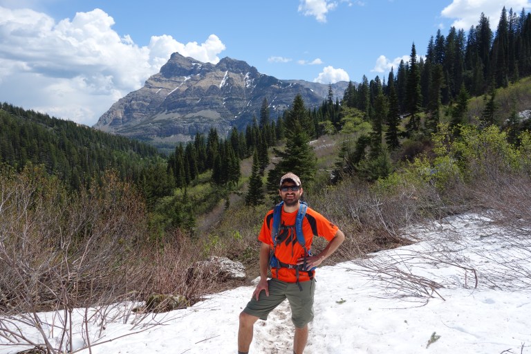 On our way to Bertha Lake