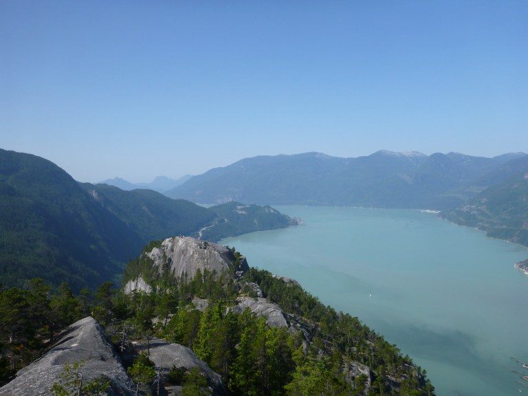 Fair weather certainly helps with the view!